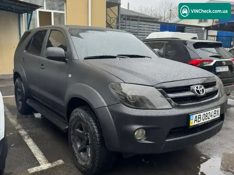 Toyota Fortuner 2007, фото з оголошення 2 з 21, VIN MHFYX59G708002202