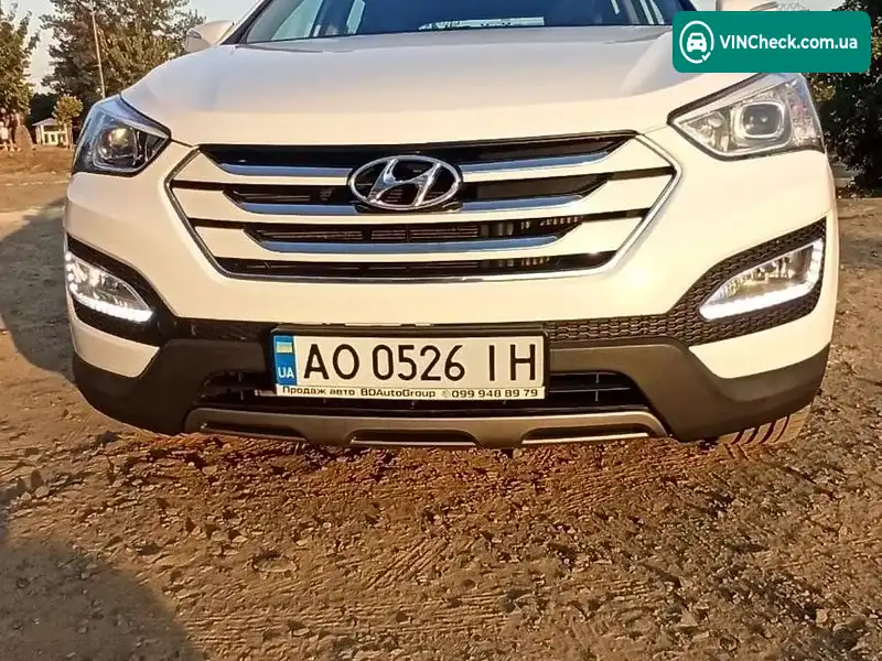 Hyundai Santa FE 2013, фото з оголошення 1 з 6, VIN KMHST81XCDU141256