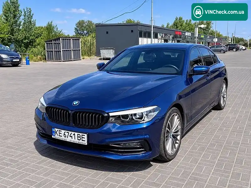 BMW 5 Series 2017, фото з оголошення 1 з 17, VIN WBAJA5C39HG894312