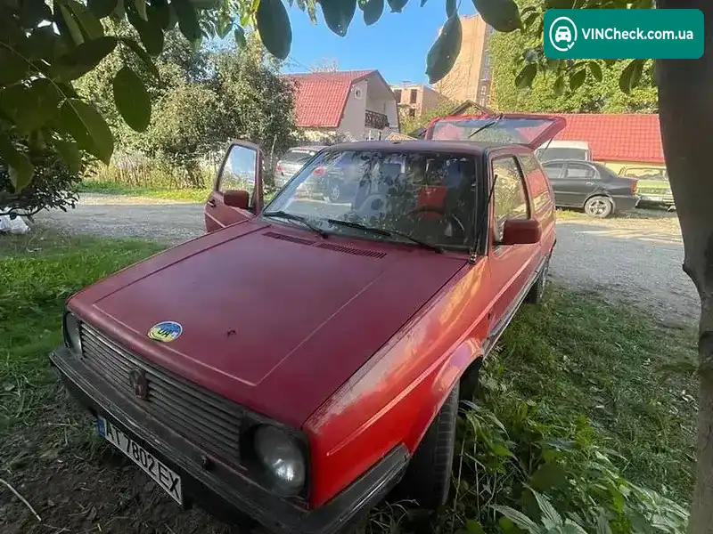 Volkswagen Golf 1988, фото з оголошення 1 з 10, VIN WVWZZZ19ZJW036434