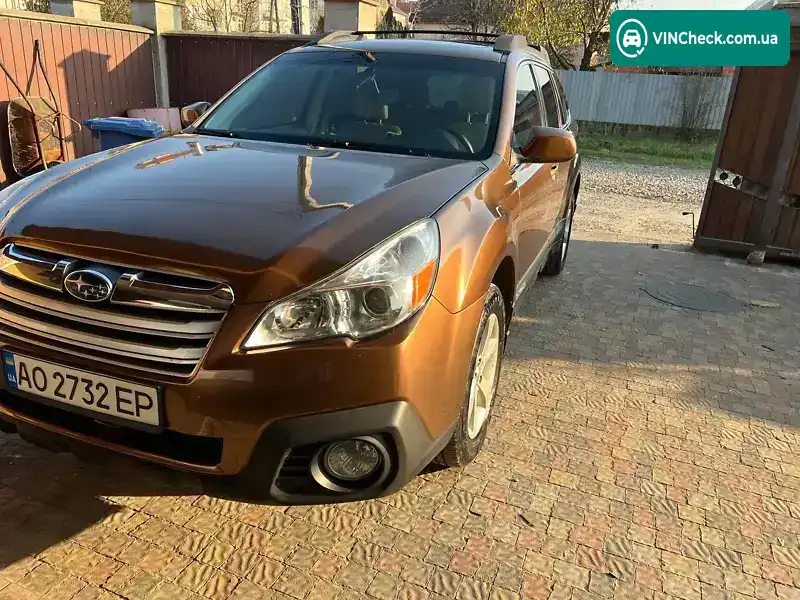 Subaru Outback 2013, фото з оголошення 1 з 20, VIN 4S4BRGLC2D3309482