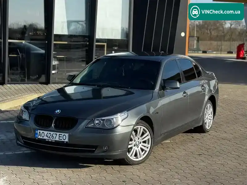BMW 5 Series 2005, фото з оголошення 1 з 12, VIN WBANC510X0CN29671