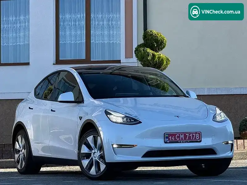 Tesla Model Y 2021, фото з оголошення 2 з 20, VIN 5YJYGDEE9MF285668