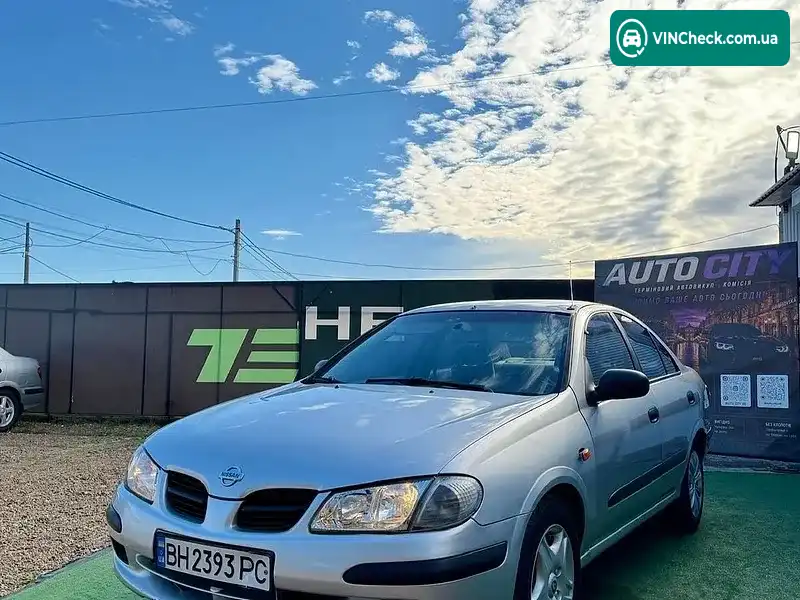 Nissan Almera 2002, фото з оголошення 1 з 17, VIN JN1CFAN16Z0008482
