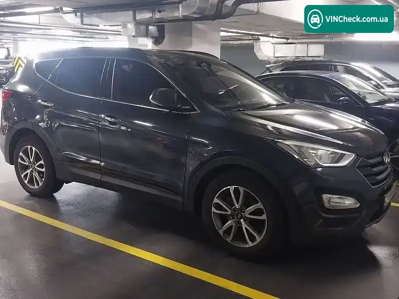 Hyundai Santa FE 2014, фото з оголошення 1 з 2, VIN KMHSW81UBFU307448