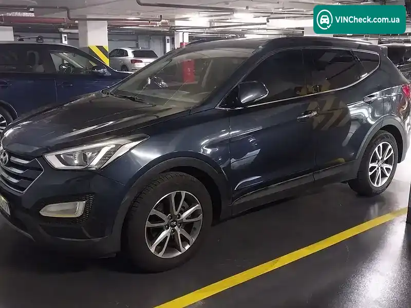 Hyundai Santa FE 2014, фото з оголошення 2 з 2, VIN KMHSW81UBFU307448