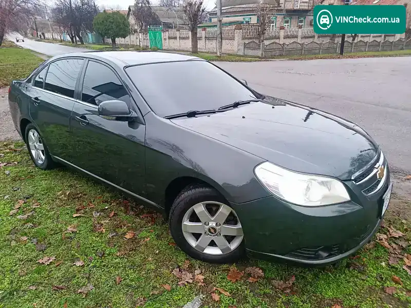Chevrolet Epica 2006, фото з оголошення 1 з 9, VIN Y6DLF69KE7B024344