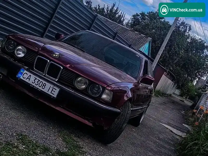 BMW 7 Series 1991, фото з оголошення 1 з 5, VIN WBAGA71050DA80083