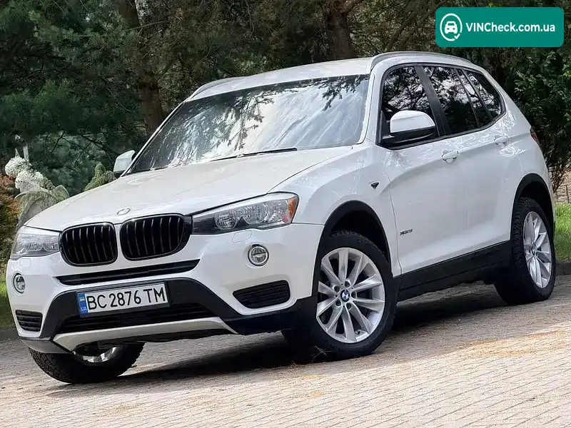 BMW X3 2017, фото з оголошення 2 з 20, VIN 5UXWX9C34H0W71343