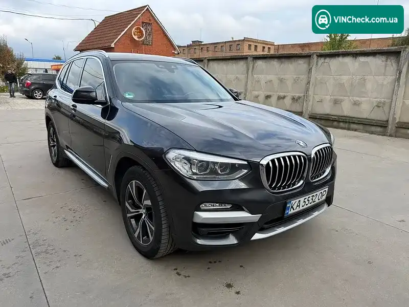 BMW X3 2019, фото з оголошення 2 з 17, VIN WBATX55060NA60396
