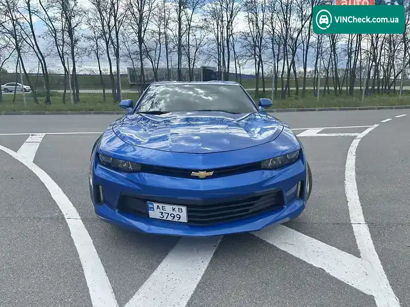 Chevrolet Camaro 2016, фото з оголошення 1 з 9, VIN 1G1FB1RXXG0193349