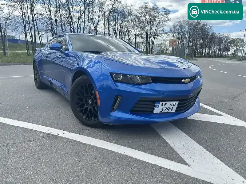 Chevrolet Camaro 2016, фото з оголошення 2 з 9, VIN 1G1FB1RXXG0193349