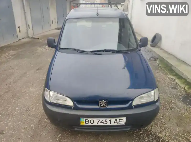 Peugeot Partner 1999, фото з оголошення 1 з 15, VIN VF35CWJZE60237340