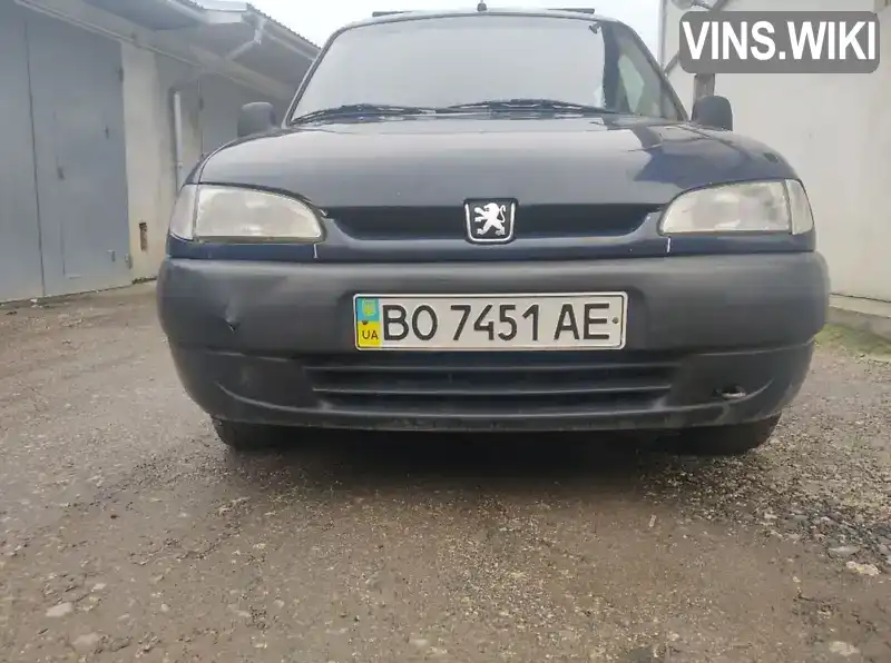 Peugeot Partner 1999, фото з оголошення 2 з 15, VIN VF35CWJZE60237340