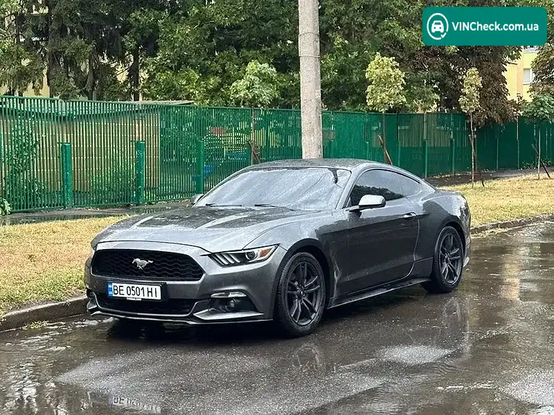 Ford Mustang 2016, фото з оголошення 1 з 16, VIN 1FA6P8TH8H5219590