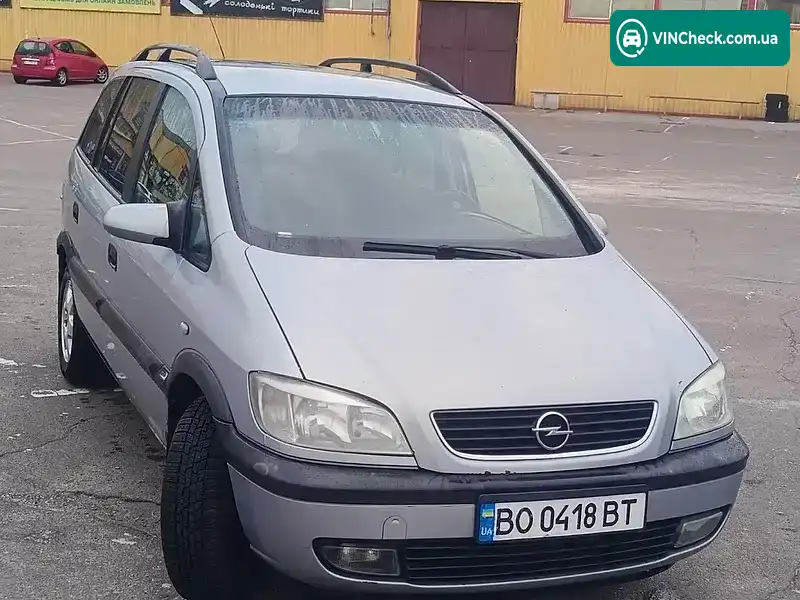 Opel Zafira 1999, фото з оголошення 1 з 16, VIN W0L0TGF75X2170778