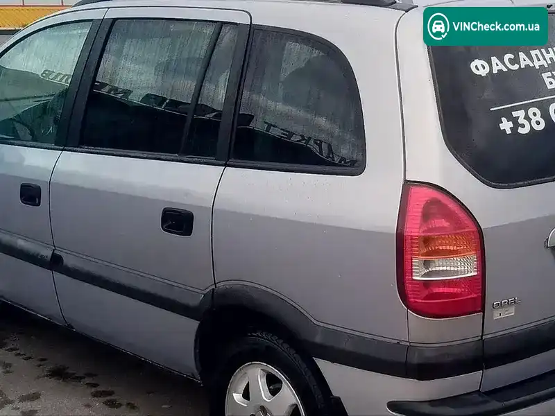 Opel Zafira 1999, фото з оголошення 2 з 16, VIN W0L0TGF75X2170778