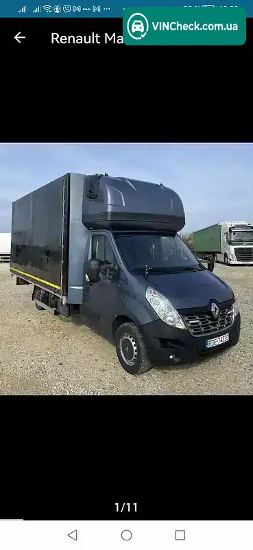 Renault Master 2018, фото з оголошення 1 з 20, VIN VF1VB000861292918