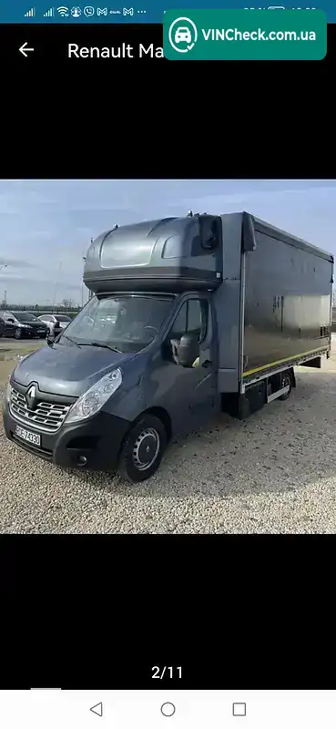 Renault Master 2018, фото з оголошення 2 з 20, VIN VF1VB000861292918