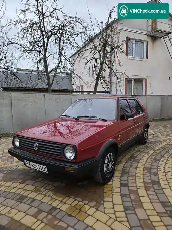 Volkswagen Golf 1987, фото з оголошення 2 з 11, VIN WVWZZZ19ZHW615765
