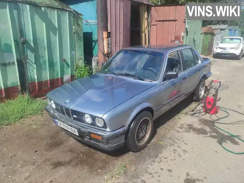 BMW 3 Series 1987, фото з оголошення 1 з 12, VIN WBAAC610801765770