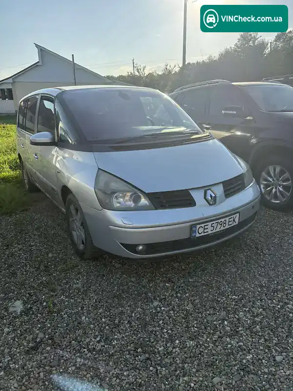 Renault Espace 2002, фото з оголошення 1 з 8, VIN VF1JK0HC627347282