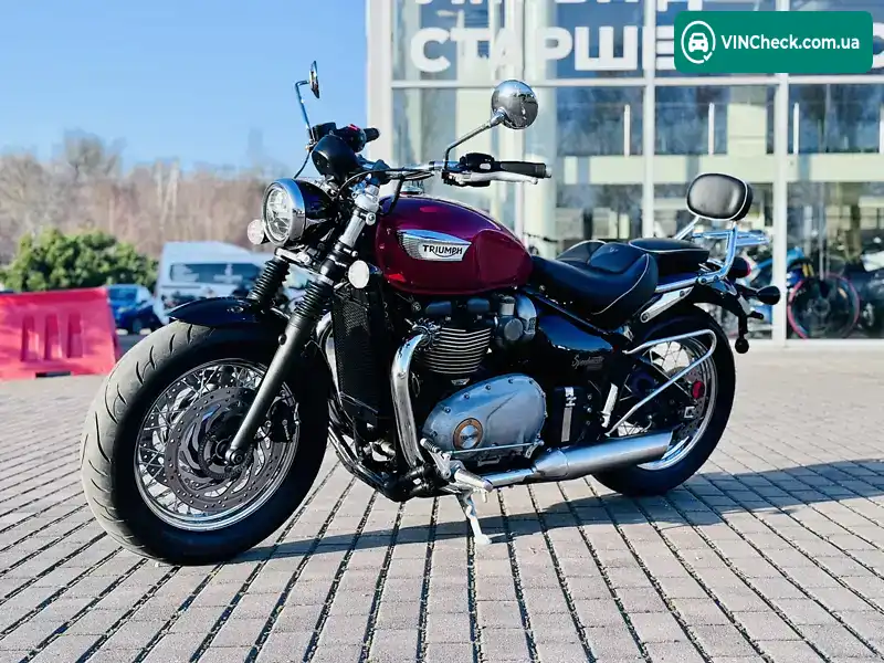 Triumph Bonneville 2018, фото з оголошення 1 з 12, VIN SMTD46HL5JT870626