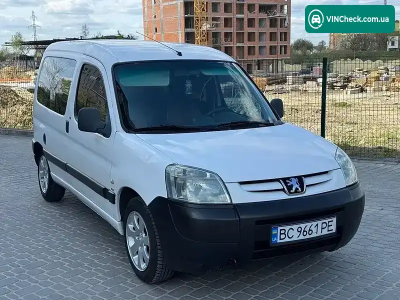 Peugeot Partner 2004, фото з оголошення 1 з 12, VIN VF3GCRHYB96082115