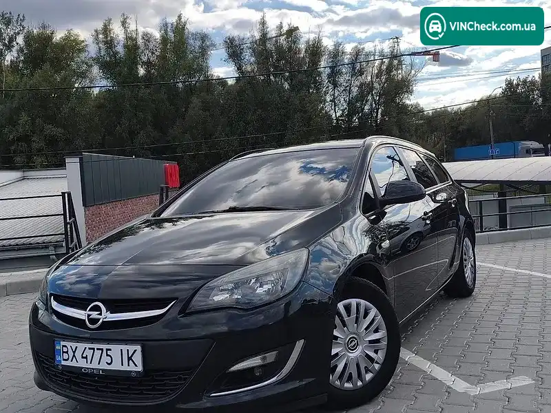 Opel Astra 2013, фото з оголошення 1 з 20, VIN W0LPD8EW0D8040082