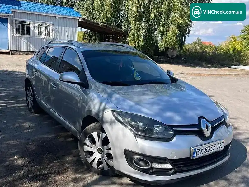 Renault Megane 2014, фото з оголошення 1 з 10, VIN VF1KZ140651396478