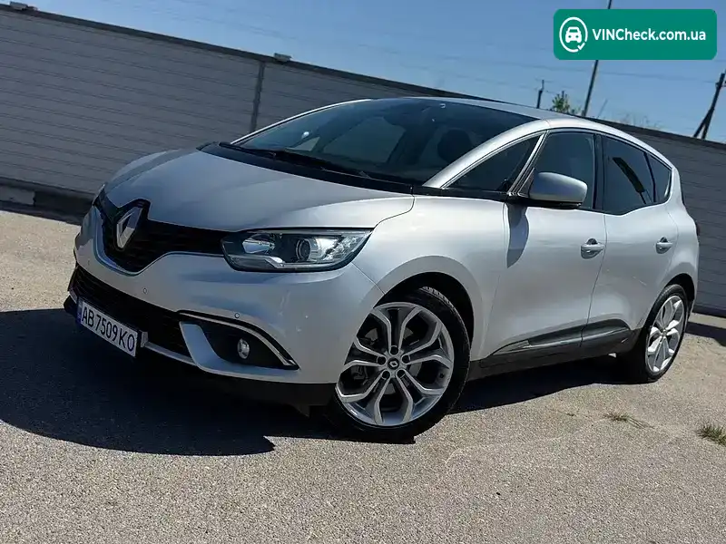 Renault Scenic 2018, фото з оголошення 1 з 21, VIN VF1RFA00161121407