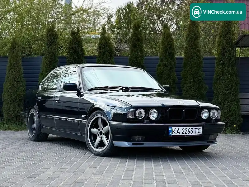 BMW 5 Series 1992, фото з оголошення 1 з 20, VIN WBAHE21080GE58794