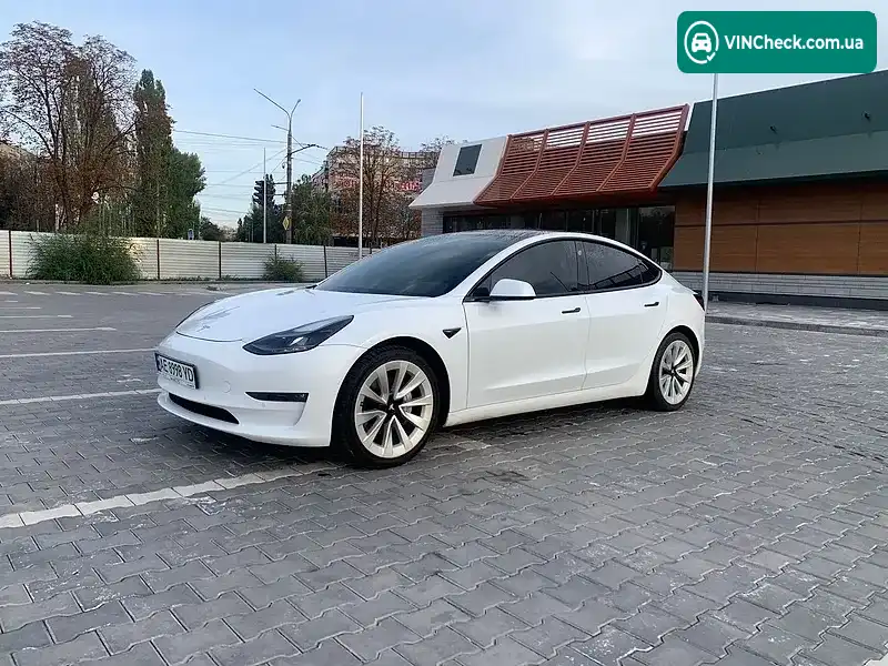 Tesla Model 3 2021, фото з оголошення 2 з 20, VIN 5YJ3E1EB2MF927328