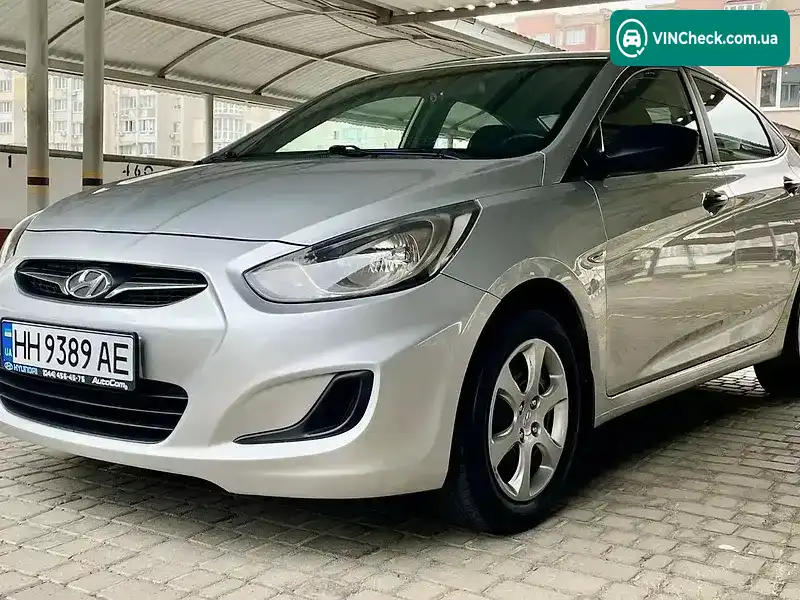 Hyundai Accent 2012, фото з оголошення 1 з 20, VIN Z94CT41CBCR155587