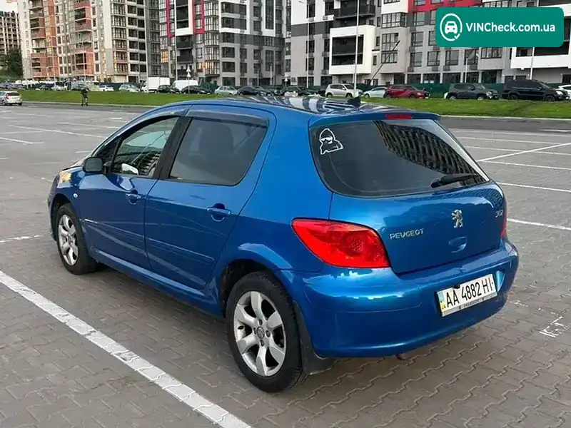 Peugeot 307 2006, фото з оголошення 2 з 13, VIN VF33CRFJF84750732