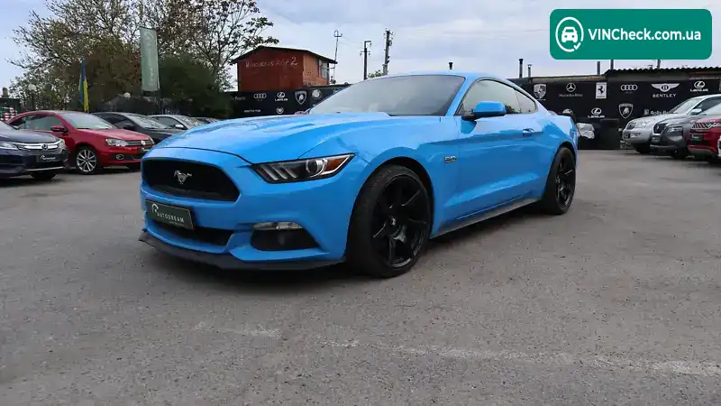 Ford Mustang 2017, фото з оголошення 1 з 20, VIN 1FA6P8CFXH5291552