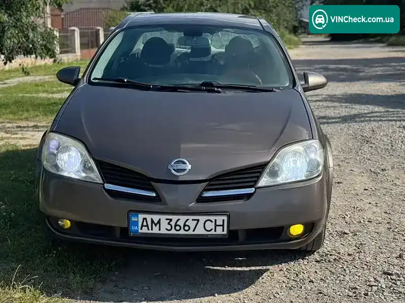 Nissan Primera 2006, фото з оголошення 1 з 20, VIN SJNBBAP12U2296216