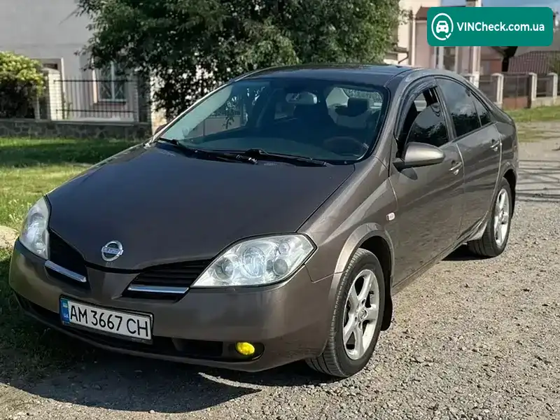 Nissan Primera 2006, фото з оголошення 2 з 20, VIN SJNBBAP12U2296216