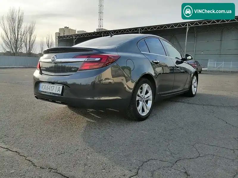 Opel Insignia 2016, фото з оголошення 1 з 18, VIN W0LGM5E13G1113915