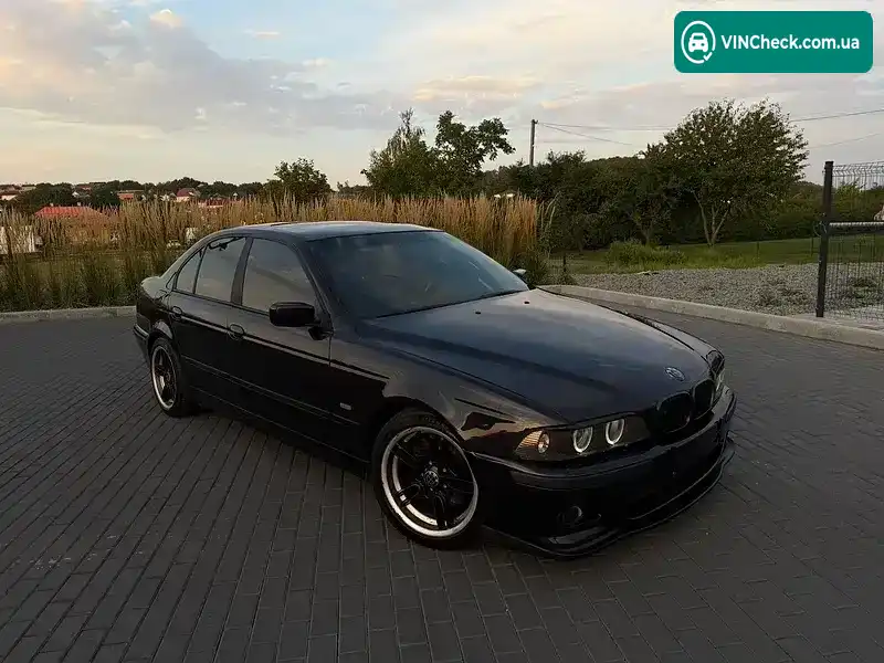 BMW 5 Series 2002, фото з оголошення 1 з 20, VIN WBADL81030GX62927