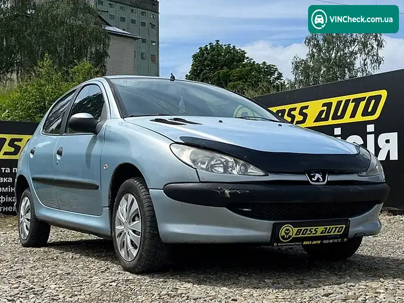 Peugeot 206 2006, фото з оголошення 1 з 19, VIN VF32AKFWR44924522