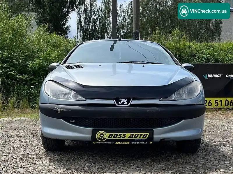 Peugeot 206 2006, фото з оголошення 2 з 19, VIN VF32AKFWR44924522