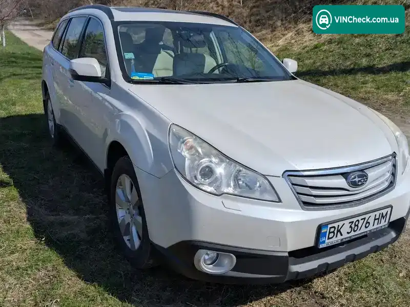 Subaru Outback 2012, фото з оголошення 1 з 5, VIN JF1BR9L95CG115161