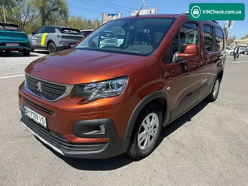 Peugeot Rifter 2019, фото з оголошення 1 з 20, VIN VR3ECYHZRKJ720912