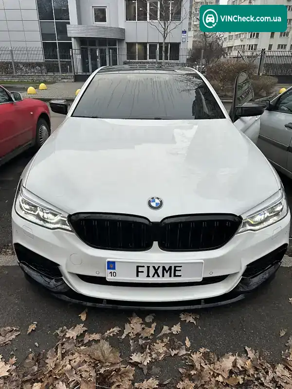 BMW 5 Series 2018, фото з оголошення 1 з 20, VIN WBAJA9C52JB252011