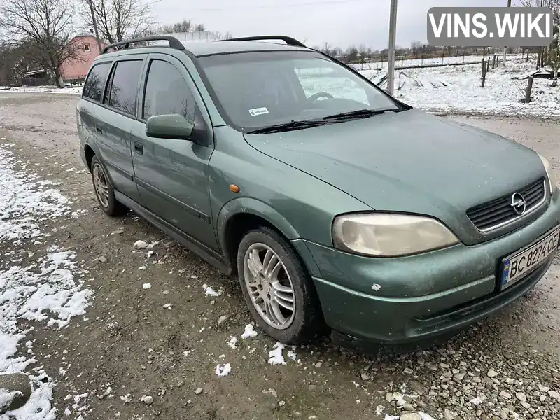 Opel Astra 2001, фото з оголошення 1 з 8, VIN W0L0TGF35W2148480