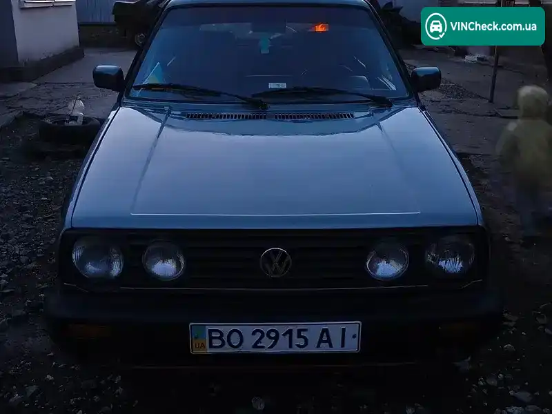 Volkswagen Golf 1988, фото з оголошення 1 з 17, VIN WVWZZZ19ZJB141555