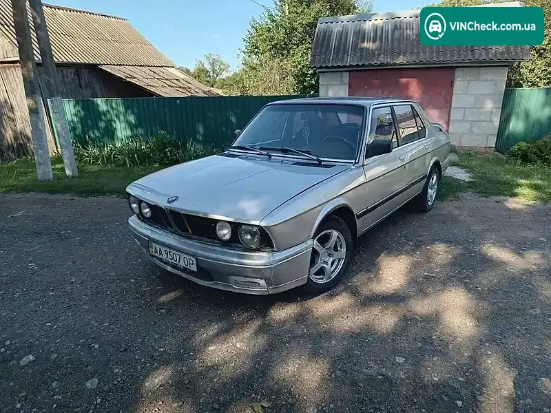 BMW 5 Series 1983, фото з оголошення 1 з 12, VIN WBADK110707894728