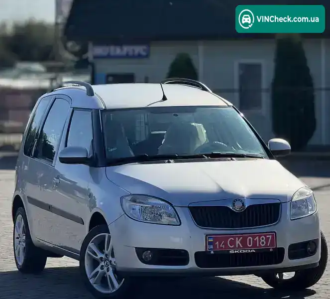 Skoda Roomster 2008, фото з оголошення 1 з 19, VIN TMBMC65J075057325