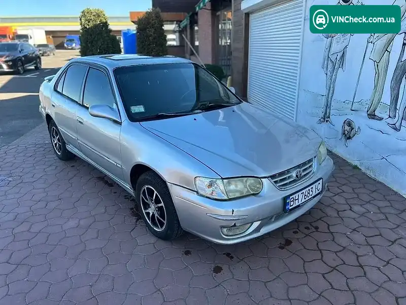 Toyota Corolla 2001, фото з оголошення 2 з 14, VIN 2T1BR12E21C460992